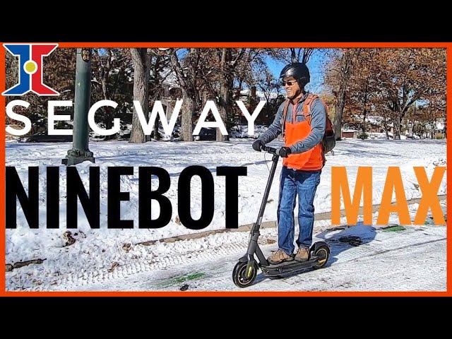 mest Rytmisk hat Segway-Ninebot Kickscooter Max: Unbox & Review - YouTube
