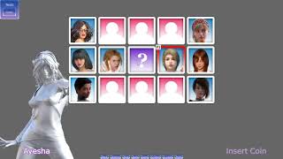 Celebrity selection screen for renpy Profile