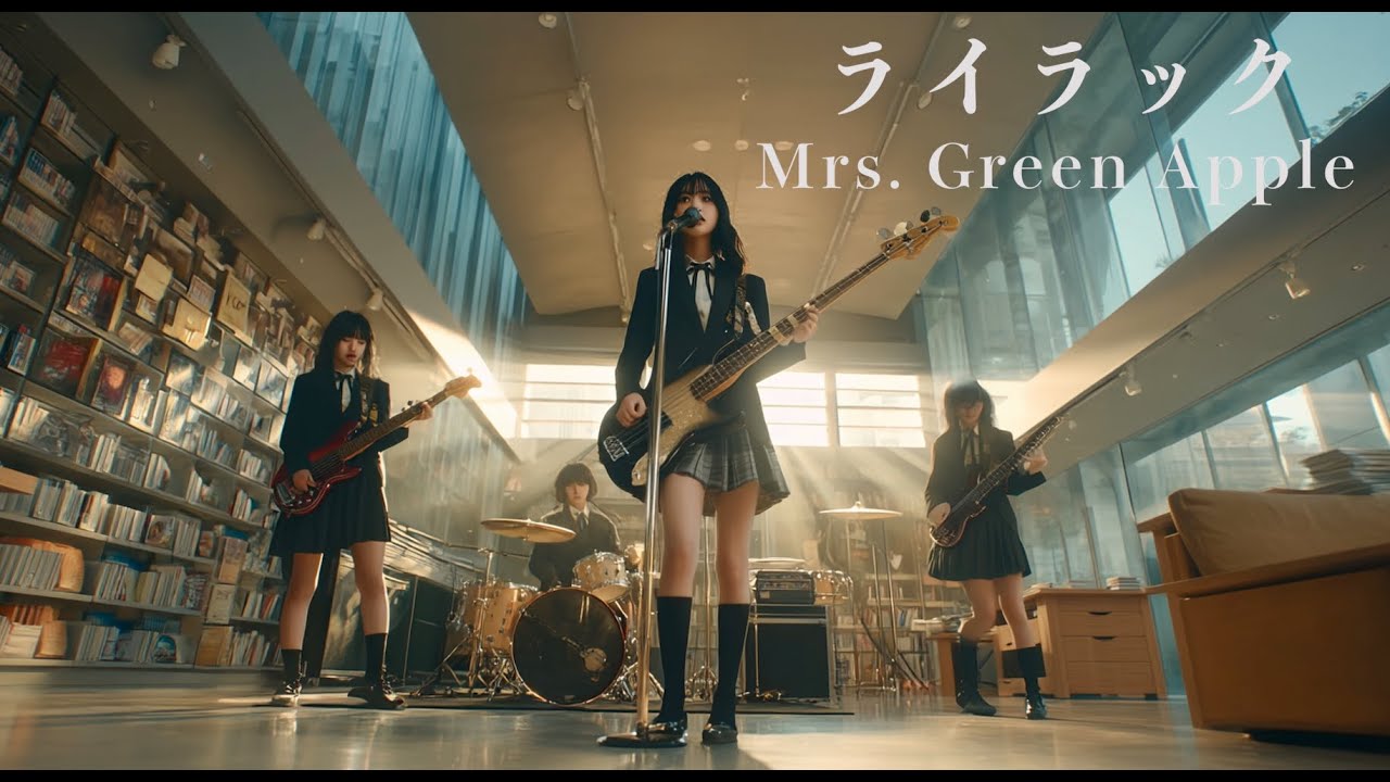 ライラック / Mrs. Green Apple 🎸放課後の女子高生軽音部が 歌って