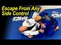 How To Escape From Any Side Control In Jiu Jitsu by Xande Ribeiro