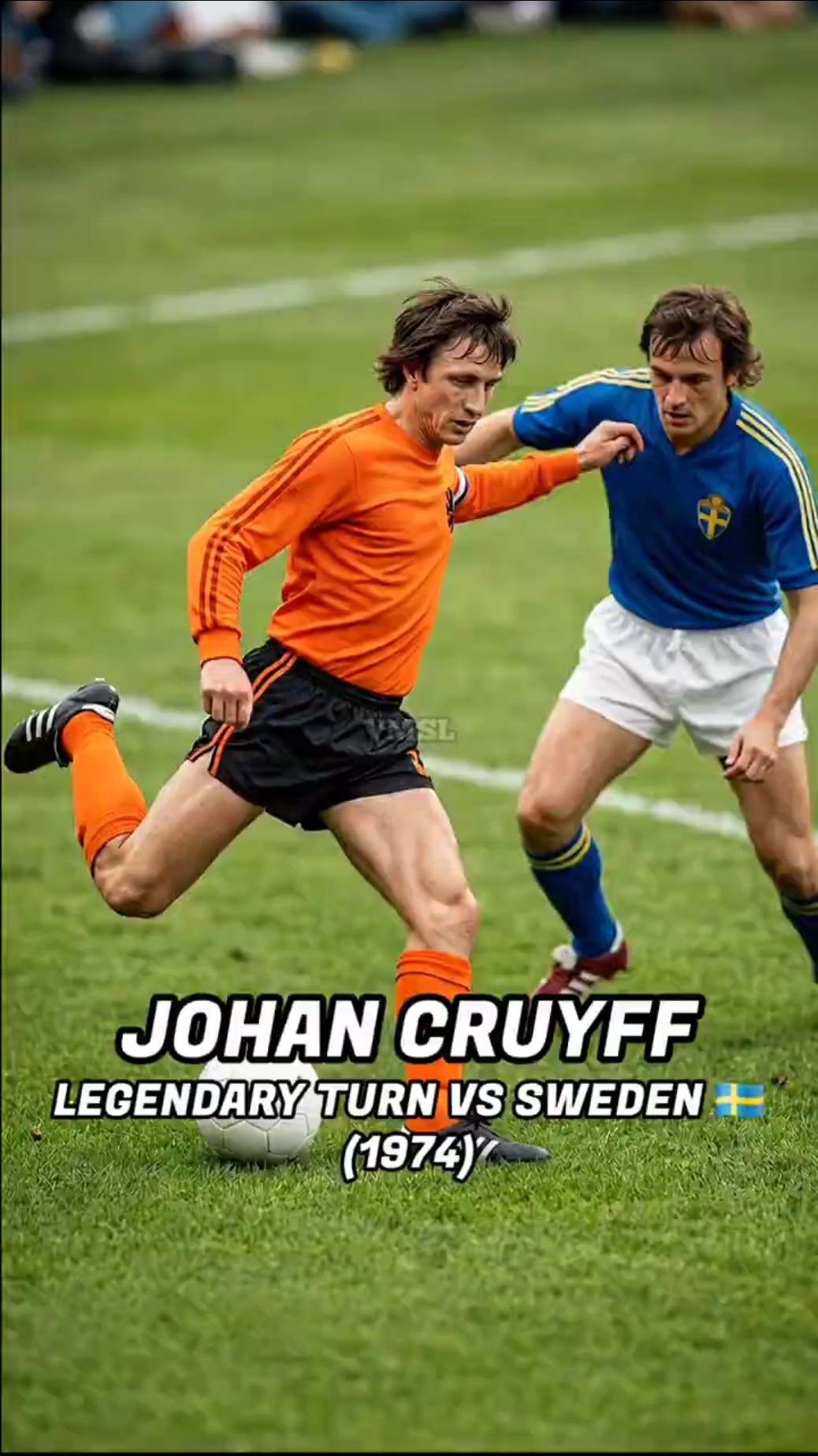 JOHAN CRUYFF 🇳🇱 – LEGENDARY TURN VS SWEDEN 🇸🇪 (1974) - YouTube