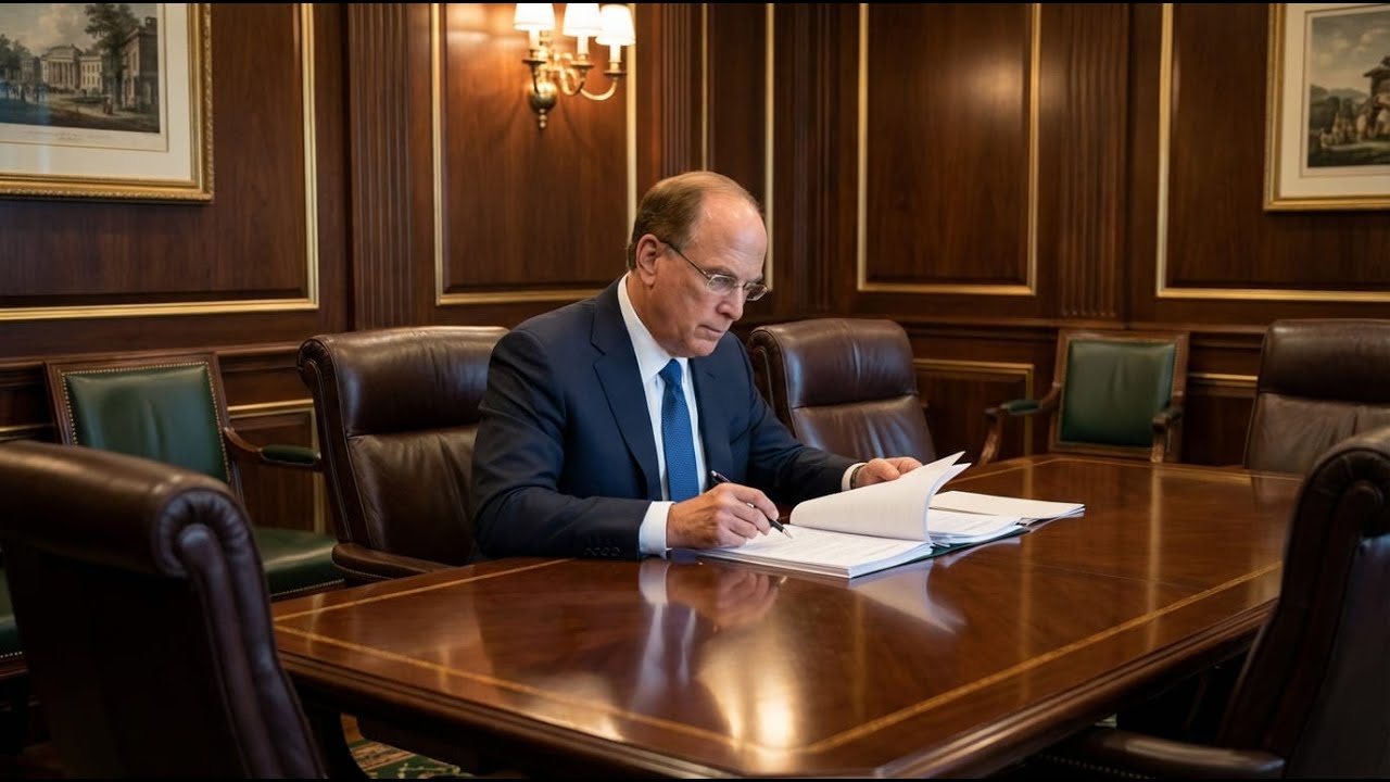 Почему Ларри Финк предупреждал генеральных директоров / Кризис 2026 года, которого никто не ожидает