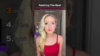 Ranking The BEST Makeup Doesn't Change That Much