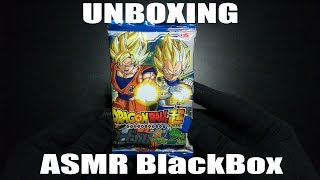 [ASMR] UNBOXING - CARD GUM DRAGON BALL SUPER 2018 - Black Box FR (no voice) Geek Français screenshot 3