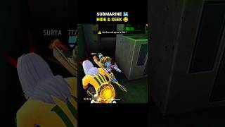 Hide and seek in submarine ( kalahari map )🗺️ | #freefire #taaragaming #freefirefunny