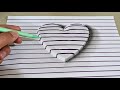 3d drawing easy 3d drawing on paper 3 boyutlu izimler