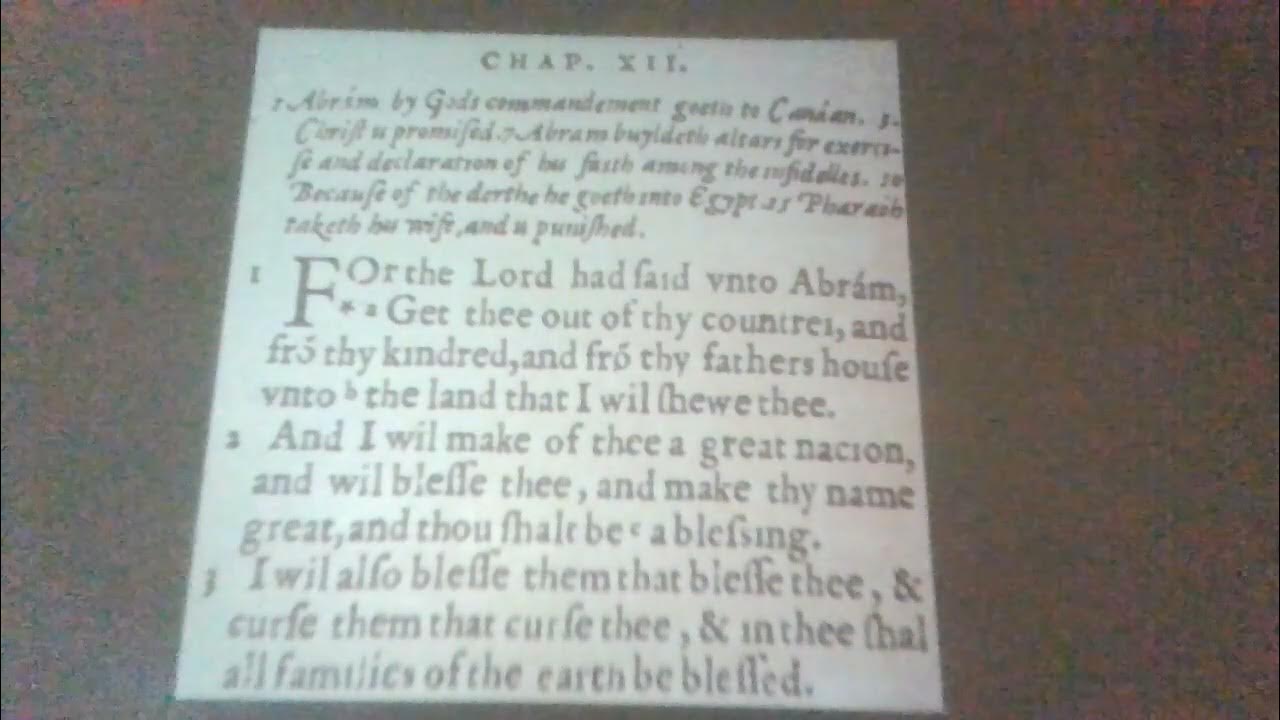 Genesis Chapter 12 Verse 1 2 3 YouTube genesis-chapter-12-verse-1-2-3-youtube
