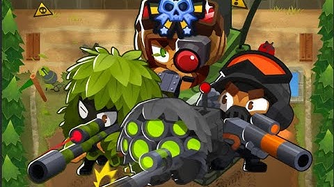 Churchill and The Axis of Havoc | BTD6 Firing Range CHIMPS Black Border