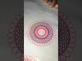 Spirograph Geometric Art Beautiful | #shorts #Atik_Mia_official