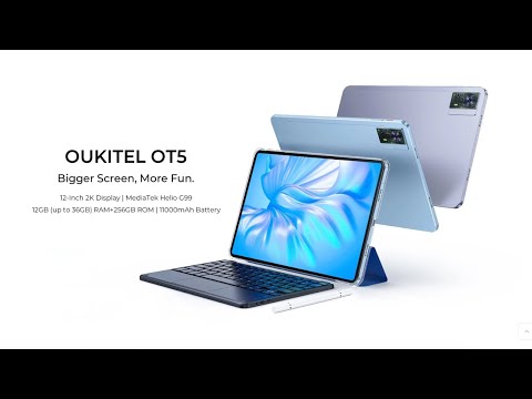 Tableta OUKITEL OT5 12+256GB - Negra