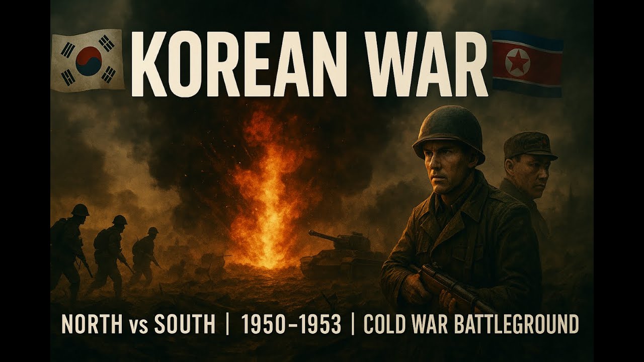 KOREAN WAR {1950-1953}: COLD WAR BATTLEGROUND - YouTube