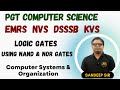 Implementation (Realization) of All Logic Gates using NAND and NOR Gates (Universal Gates) Only