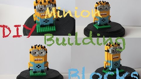 DIY | Minion Building Blocks/Jerry