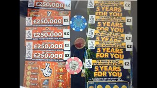🤑🤑Another good session, today we are doing a scratch off between the Red £250k and 5 YEARS for YOU🤑🤑 screenshot 4