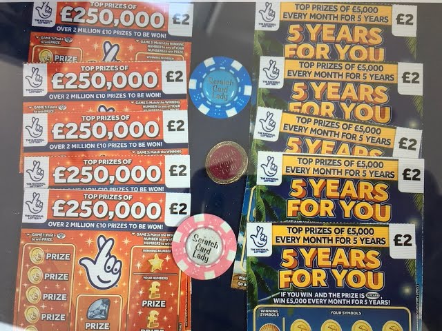 🤑🤑Another good session, today we are doing a scratch off between the Red £250k and 5 YEARS for YOU🤑🤑 class=