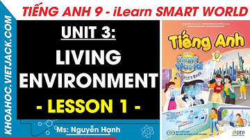 Tiếng Anh lớp 9 Unit 3: Lesson 1 - trang 24, 25, 26, 27 | i-Learn Smart World (DỄ HIỂU NHẤT)