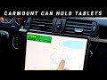 Carmount works with ipads and tablets