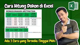 Cara Menghitung Diskon di Excel