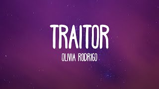 Olivia Rodrigo - traitor (Lyrics)