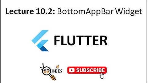 Lec 10.2 - BottomAppBar Widget (Urdu / Hindi)
