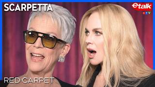 Jamie Lee Curtis said WHAT about herself and Nicole Kidman? | 'Scarpetta' Red Carpet Interviews