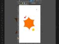 Create Sparkle Shapes in Illustrator (Quick Trick) #illustration#tutorial#tipsandtricks#adobe
