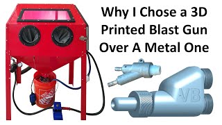 Why Use a 3D Printed Vapor Blast Honing Gun Instead of a Metal One