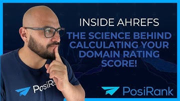 How does Ahrefs calculate your Domain Rating Score??