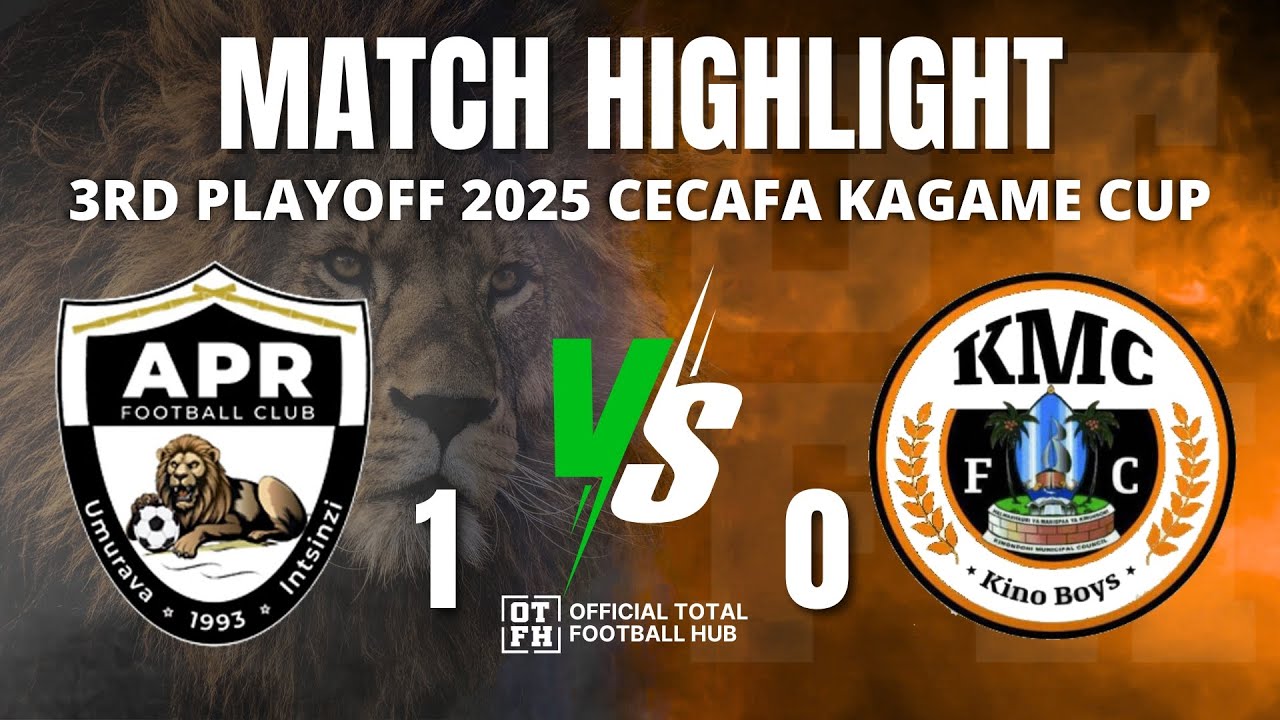 APR FC 1-0 KMC FC | CECAFA Kagame Cup 2025 | 3rd Place All Goals ...