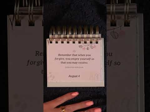 ASMR Daily Mindfulness Quote August 04 🎧 soft spoken #dailyshorts #mindfulness