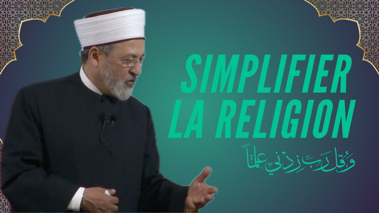 Simplifier la religion