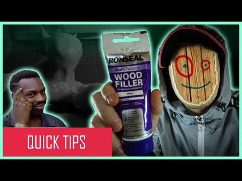 Using Wood Filler to Clean Up 3D Prints! [Ghoblin's Quick Tips]