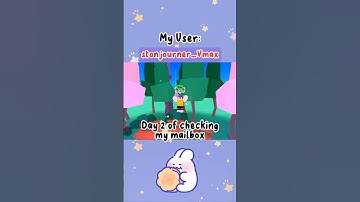 Day 2 checking my mailbox #roblox #shorts
