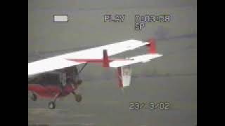 Shadow microlight elevator flutter/oscillation problem.