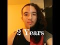Two Year Hair Growth Time Lapse