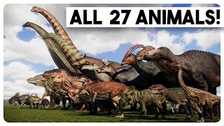 ALL 27 DINOSAURS with Nigel Marven | Prehistoric Kingdom