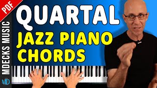 Best Jazz Piano Exercise To Master Quartal Voicings. Works for All Levels. Jazz Piano Tutorial