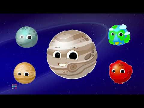 Песни Планет Образовательная Рифма Солнечная Система Для Детей Planets Song Learn Planets