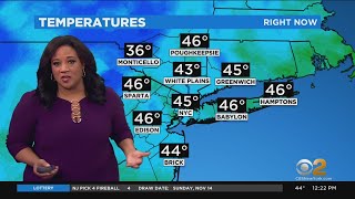 New York Weather: CBS2's 11/15 Monday Afternoon Update