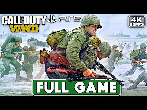 CALL OF DUTY WW2 Gameplay Walkthrough FULL GAME [PS5 4K 60FPS] - No Commentary