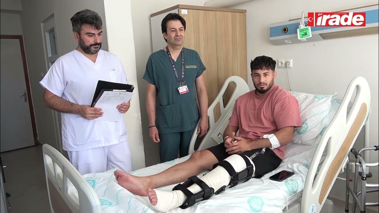 Milli sporcu SCÜ Hastanesinde ameliyat oldu