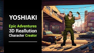 Introducing Awesome Yoshiaki – Premium 3D Character Pack for Character Creator 4 & Unreal Engine 5