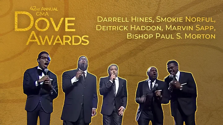 Darrell Hines, Smokie Norful, Deitrick Haddon, Marvin Sapp, Bishop Paul S. Morton (42nd Dove Awards)