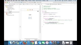 Hello World! Your first iOS App in Swift - Click Button Change text Label - Stack overflow