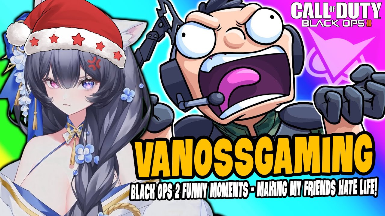 Yueho Reacts to Vanossgaming's Black Ops 2 Funny Moments - Making My Friends Hate Life!