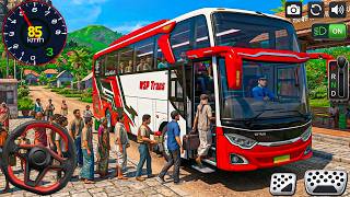 Bus Driving Game 2026 3D: Village off-road driving experience pick passengers - android gameplay screenshot 5