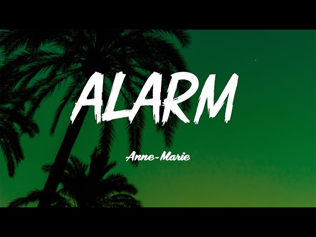 ALARM - Anne Marie (Lyrics/Vietsub) class=