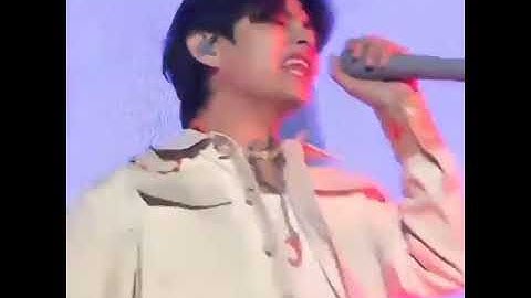 BTS PTD on stage live concert/ v 🔥🔥🔥🔥 #bts #btsarmy #v #taehyung #permissiontodance