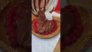 Tarte De Chocolate Com Framboesa Não Precisa De Forno De Chocolate