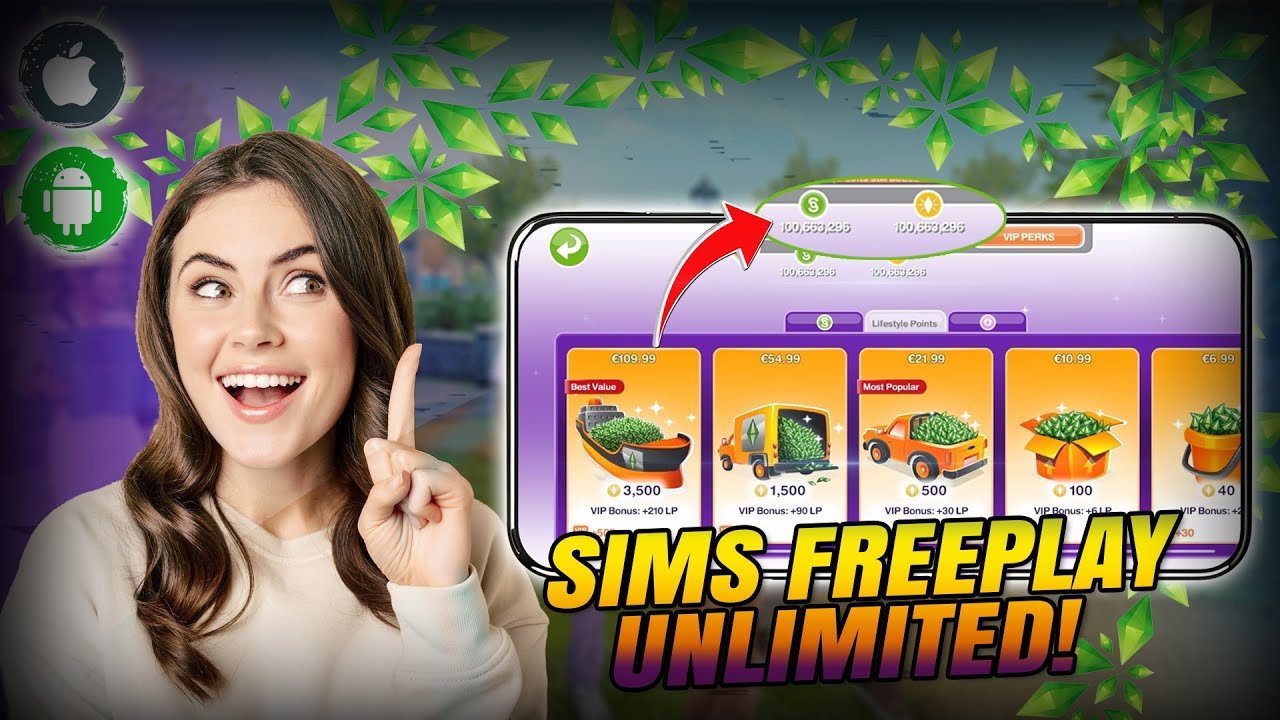 The Sims Freeplay Hack/Mod - How to Get UNLIMITED Simoleons and LP (iOS Android APK) 2026